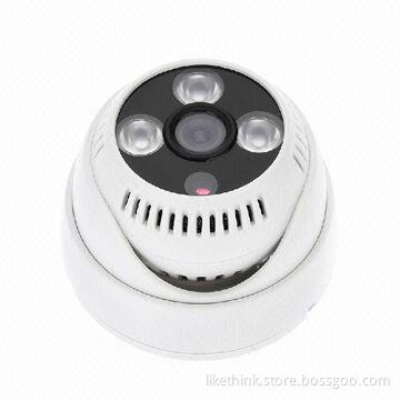 CCTV Dome Camera, 1/3-inch Sony IR Dome Camera, 700TVL, 3-piece of LED and 3.6mm Lens